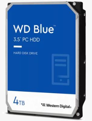 WESTERN-DIGITAL WD40EZAX WD Blue HDD 3.5 4TB Sata Cache 256MB 