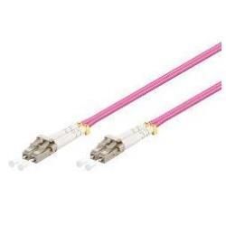WP RACK WPC-FP4-5LCLC-005 FIBER OPTIC MULTIMODE PATCH CORD 50/125 LC-LC, 0,5 MT. OM4