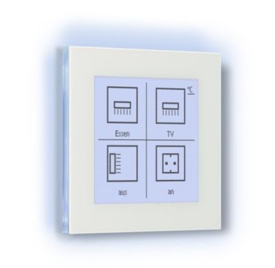 ELSNER 71280 Nunio KNX M-T Universal touch glass push button