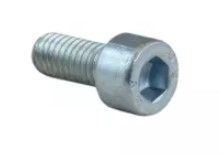 NICE SPARE PARTS V6X14.5102 Metric screw 6x14 tcei 8.8 UNI5931 White Galvanized