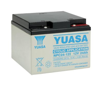 YUASA NPC 24-12 BATTERIA 12V 24Ah