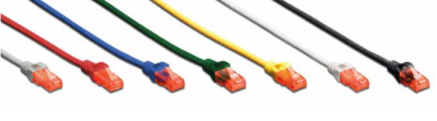 WP RACK WPC-PAT-6U002R PATCH CABLE CAT.6 UTP, 0.2m RED