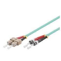 WP RACK WPC-FP3-5STSC-020 FIBER OPTIC MULTIMODE PATCH CORD 50/125 ST-SC, 2 MT. OM3