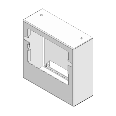 ELSNER 60156 WS1 Color wall housing, aluminum