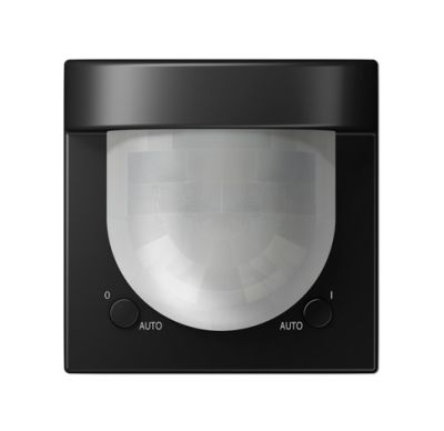 JUNG LS3281-1SWM KNX 180° detector for bus coupler 2073U - Universal with alarm signaling - lens type 2-20 m - matt graphite black