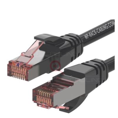 WP RACK WPC-PAT-6SF150BL PATCH CABLE CAT.6 S-FTP 15m. LS0H BLACK