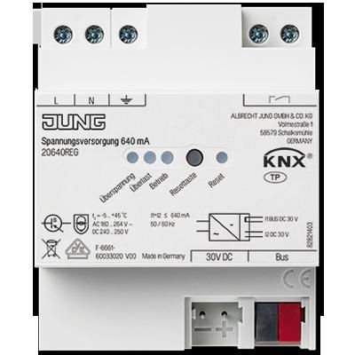 JUNG 20640REG KNX power supply - 640 mA
