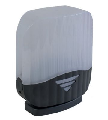 CARDIN ICON-WH 24-230V LED flasher with white cap and 