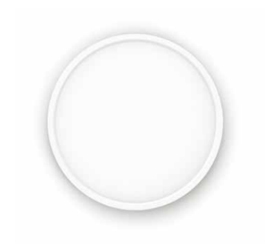 NEXTALITE APE-244/0170 Lampada a soffitto rotonda. 230V- 4000K- 70W. Dime
