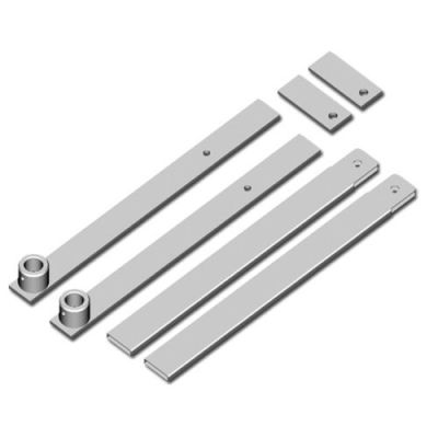 ROGER LT310 PAIR OF TELESCOPIC ARMS L800mm CYLINDRICAL BUSHING
