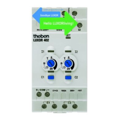 THEBEN 4020000 LUXOR 402 2-CHANNEL SWITCHING MODULE.