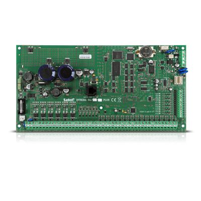 SATEL INTEGRA 64 Plus Central board with 16 to 64 expandable mixed radio-wire inputs and 16 to 64 programmable outputs