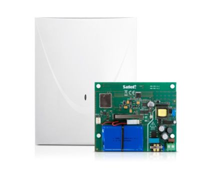 SATEL ARU-200 ABAX 2 868 MHz radio signal repeater with 230V AC power supply and integrated backup battery