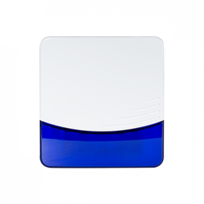 INIM DS100/HBB Sirena per esterno autoalimentata con illuminatore blu