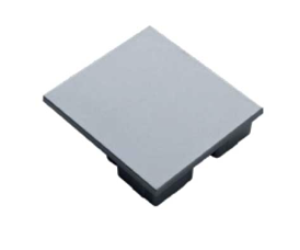 LEDCO EN550 TAPPO PER PROFILO PR550 - PZ.01 SILVER