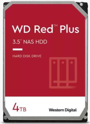 WESTERN-DIGITAL WD40EFPX WD Red Plus NAS Hard Drive 3.5 4TB 