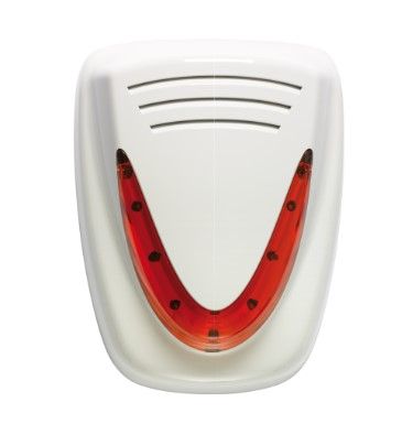 ARITECH INTRUSION AS620RF Outdoor radio siren made of polycarbonate resistant to shocks and UV radiation