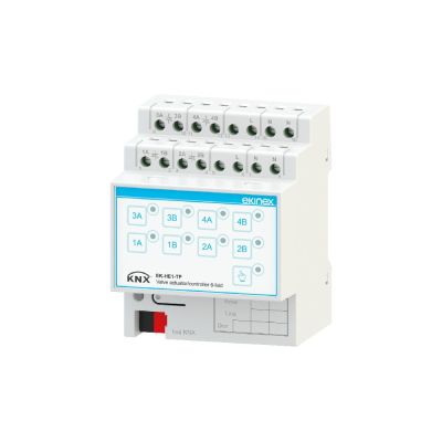 EKINEX EK-HE1-TP Attuatore/controllore 8 canali per azionamenti elettrotermici