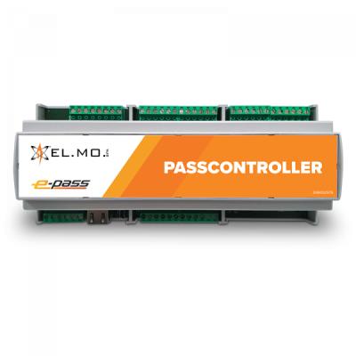 ELMO PASSCT02 Controller PASSCONTROLLER su barra DIN per 1 varco