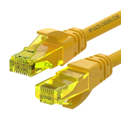 WP RACK WPC-PAT-6AU030Y PATCH CABLE CAT.6A U-UTP 3 m. LS0H YELLOW