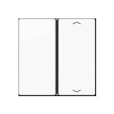 JUNG A401TSAPWW Copritasto per sens. 1 canale-c. simb. mod. A500- bianco alpino