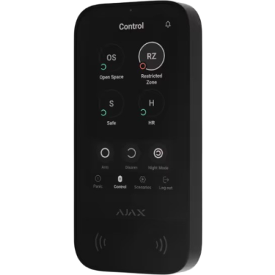 AJAX 149673 Wireless keyboard with touch buttons that supports