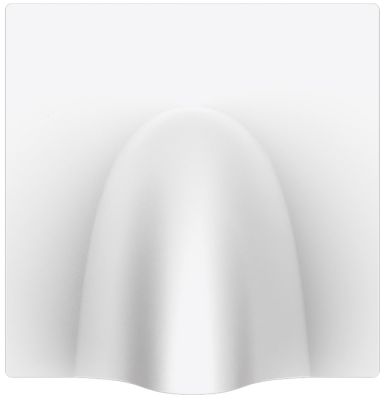 ZENNIO 830002107 ZS55 - Cable outlet cover (55 x 55 mm), white
