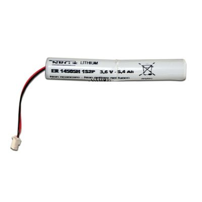DAITEM MFU01X Pack of 2 x lithium batteries (3.6 V - 2.4 Ah) for SG barriers