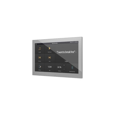 ZENNIO ZVIZ100S Touch panel Z100 capacitivo con display LCD a colori da 10", argento