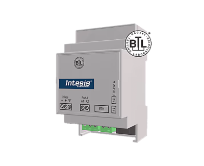INTESIS INBACMEB0200100 M-BUS to BACnet IP Server Gateway - 20 devices