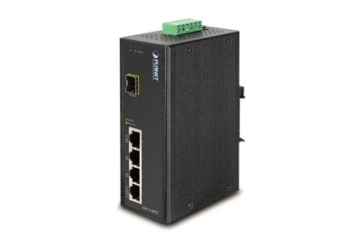 SKILLEYE ISW-514PTF Switch Industriale Unmanaged, 4 porte Ethernet 10