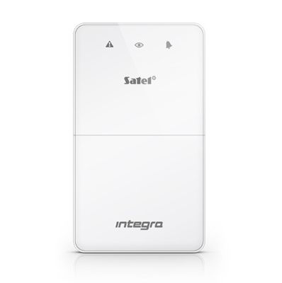 SATEL INT-SF-W Partition keypad with the possibility of controlling a gate - with door - white colour