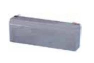 GIBIDI AJ00900 1 batteria da 1,9 Ah (12 V). Per 24 V necessarie 2 batterie.