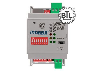 INTESIS INBACMHI001R000 Sistemi Mitsubishi Heavy Industries FD e VRF su interfaccia BACnet IP/MSTP
