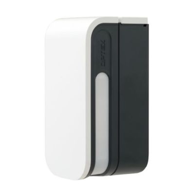 OXBXSRAM BXS-RAM Low absorption outdoor double PIR detector, 12+12m, with anti-masking, black body with white cover