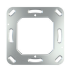 EKINEX EK-SMQ-71-S Confezione 1 pezzo supporto di montaggio quadrato