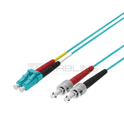 WP RACK WPC-FP3-5LCST-020 Duplex 50/125 multimode fiber optic cable