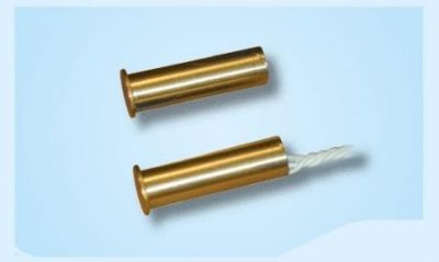 VIMO CTI101SC NA-NC exchange contact, recessed brass diameter 10mm