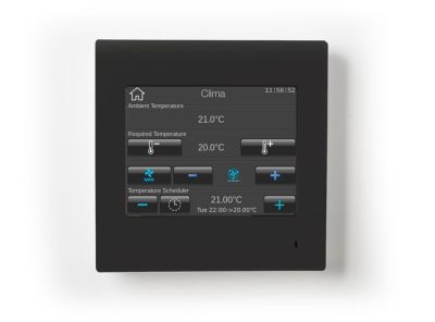 EELECTRON TP35A01KNX-3 3.5 TOUCH PANEL 9025 - NERO (NUOVO DESIGN)