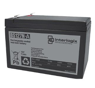 ARITECH INTRUSION BS127N-A Battery 12 V - 7.2 Ah. mm. 151x65x94 APPROVED VD