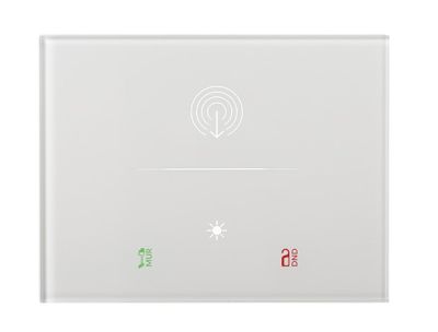 EELECTRON 9025GTH303L01 PLACCA IN VETRO PER TASCA TRASPONDER 9025 - BIANCA