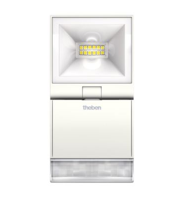THEBEN 1020921 THELEDA S10 WH LED 10W IP55 4000K + DETECTOR