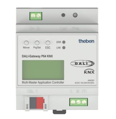 THEBEN 4940303 GATEWAY DALI/KNX P64