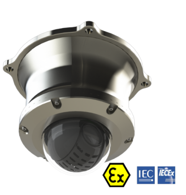 TKH SECURITY EX-PD24 Dome compatto PTZ da 2 MP antideflagrante con zoom 20x (preliminare)