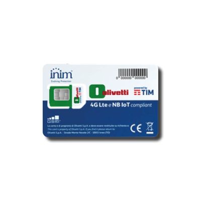 I-SIM100/10 SIM card INIM (datii, SMS e Voce). 10 Pezzi