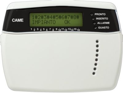 CAME 846CA-0010 PXKD TASTIERA LCD DA PARETE