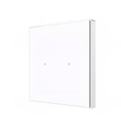 ZENNIO ZVI-SQTMD2-W ZVI-SQTMD2-W Tastiera capacitiva SQ. 2 Tasti + T°, bianco