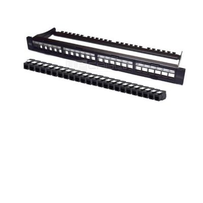 WP RACK WPC-PAN-6AUP-24 PATCH PANEL 19" CAT. 6A UTP MODULARE 24 PRESE TOOLLESS, 1U