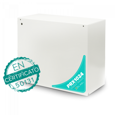 ELMO PRX1024 Centrale ibrida cablata/wireless a 1024 ingressi con interfaccia LAN integrata
