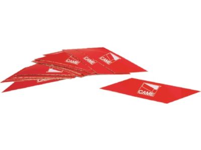 CAME 001G0461 N. 24 RED REFLECTIVE ADHESIVE STRIPS
